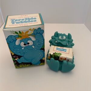 VTG Avon Terrible Tubbles Floating Soap Dish and Soap NIB
